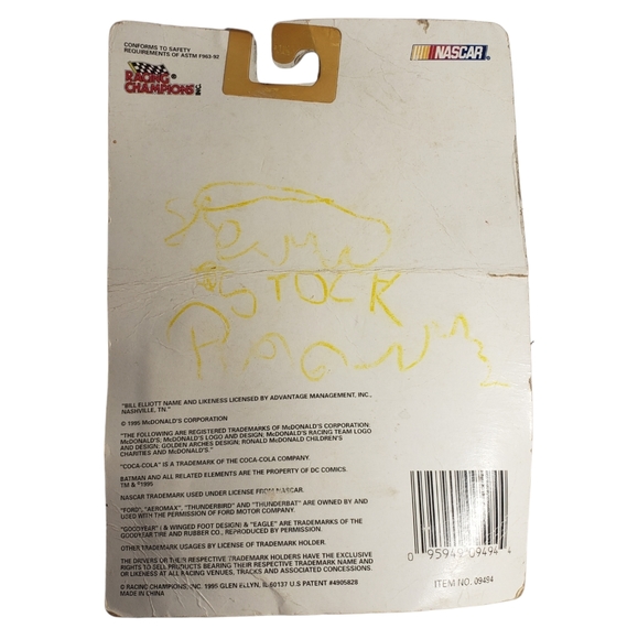 Racing Champions NASCAR McDonald's Racing Team #94 Bill Elliot Cars Set of 2 - Picture 7 of 7